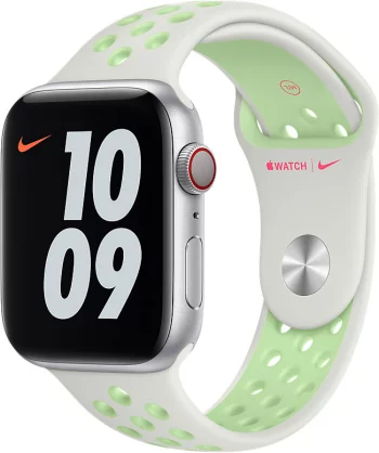 Спортивный ремешок для Apple Watch 44 мм, «еловая дымка/пастельный зелёный»(Спортивный ремешок для Apple Watch 44 мм, «еловая дымка/пастельный зелёный»)