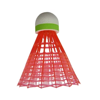 Plastic Shuttlecock Psc 100 Medium 3-Pack - Wh/Ye/Or - No Size By PERFLY | Decathlon