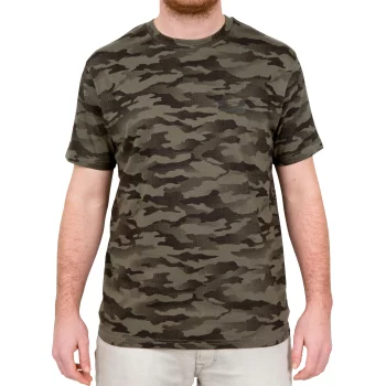 Men's T-Shirt SG-100 Camo Khaki - M By SOLOGNAC | Decathlon