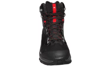 Men’s Snow Hiking Shoes SH520 X-Warm Mid - Black/Red - UK 10.5 - EU 45 By QUECHUA | Decathlon