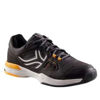 Men's Multi-Court Tennis Shoes TS500 - Grey/Yellow - UK 8 - EU 42 By ARTENGO | Decathlon