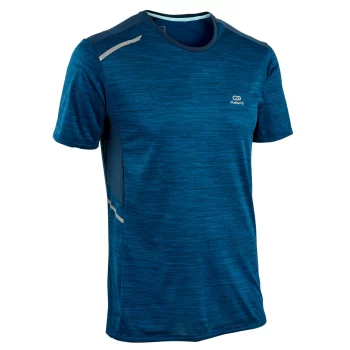 Kalenji Dry + Men'S Breathable Running T-Shirt - Prussian Blue - XL By KALENJI | Decathlon