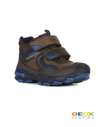 Коричневые ботинки Geox(J049WBLME50C6402)