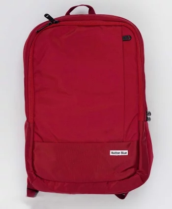 Красный рюкзак с плотной спинкой Button Blue(220BBGX21013500)